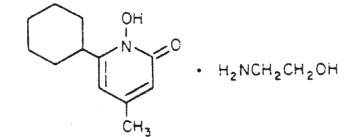 Ciclopirox 
            
  olamine